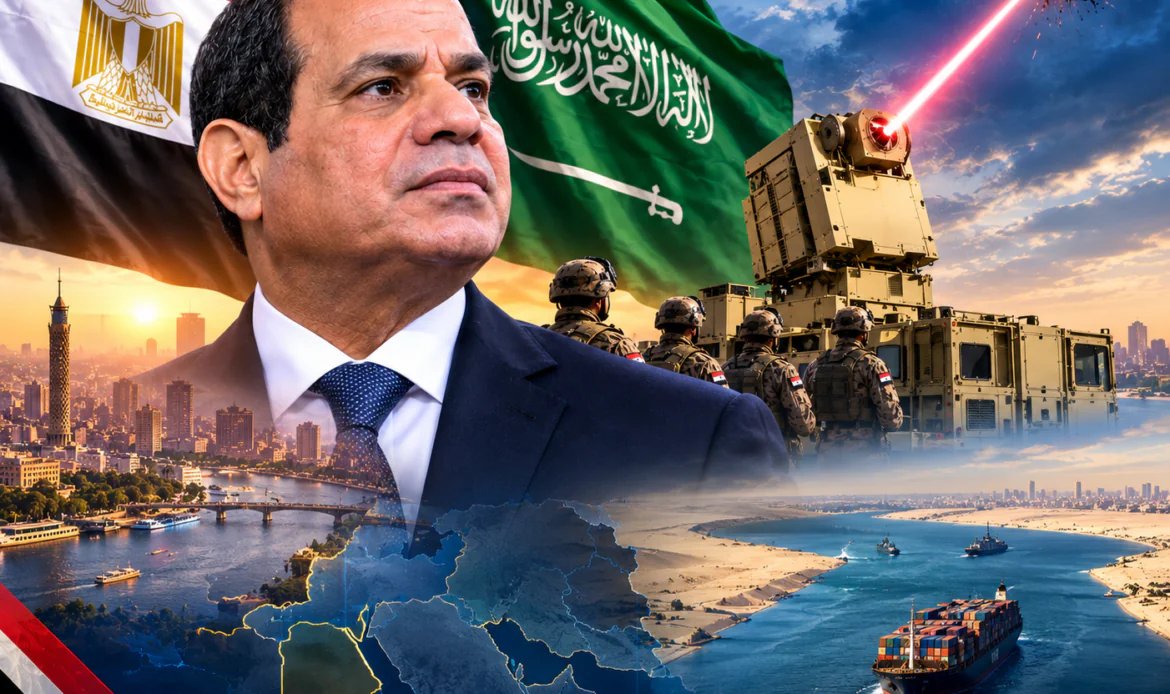 Sisi Pledges to Defend Saudi Arabia Amid Escalating Regional Conflict.”