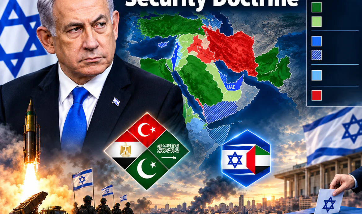 Netanyahu’s national security doctrine revealed as election nears